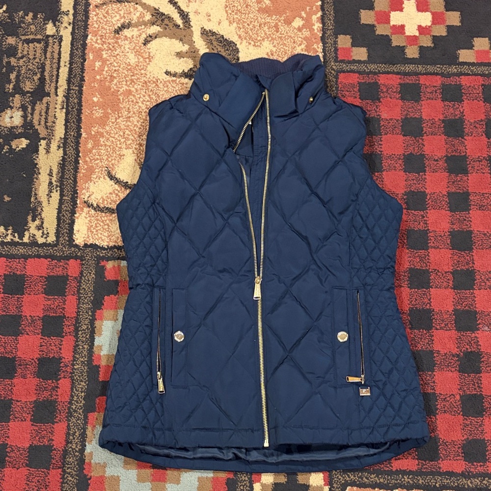Womens Michael Kors puffer down filled vest